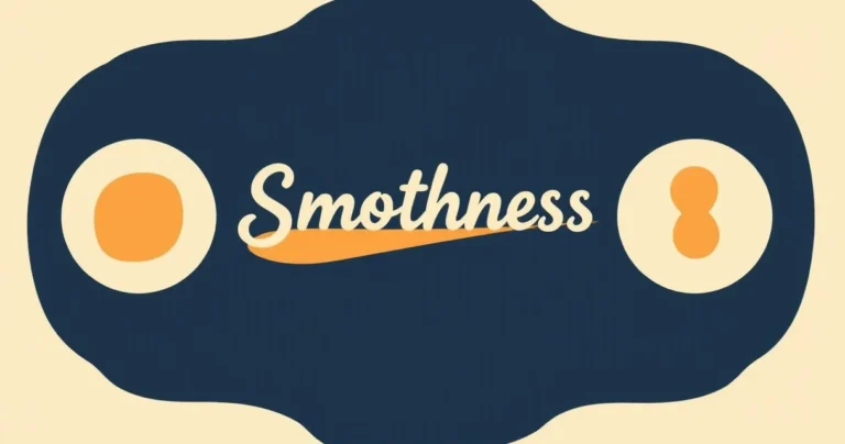 Illustration for Describing Smoothness: A Guide to Adjectives for a Seamless Effect