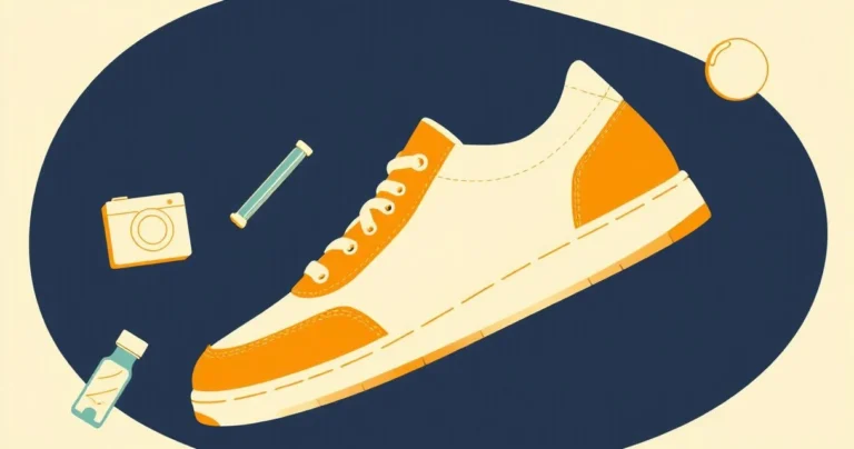 Illustration for Describing Kicks: Mastering Adjectives for Sneakers