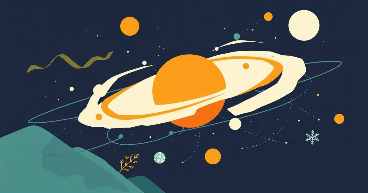 Illustration for Describing the Cosmos: Mastering Adjectives for Space