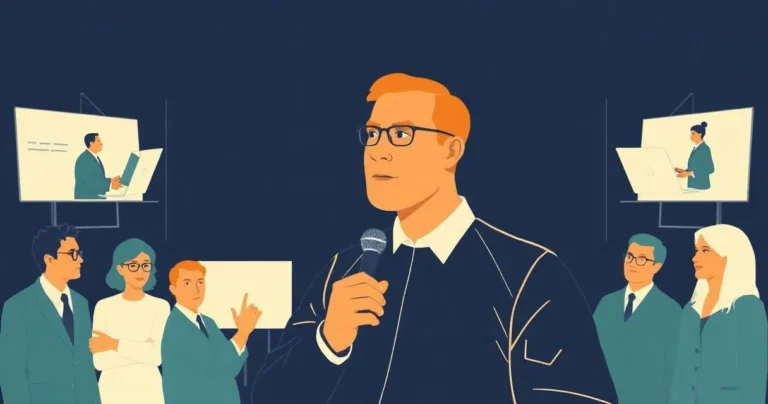 Illustration for Describing Speakers: Mastering Adjectives for Effective Communication
