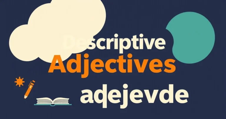 Illustration for Descriptive Adjectives: Enhancing Your English Speaking