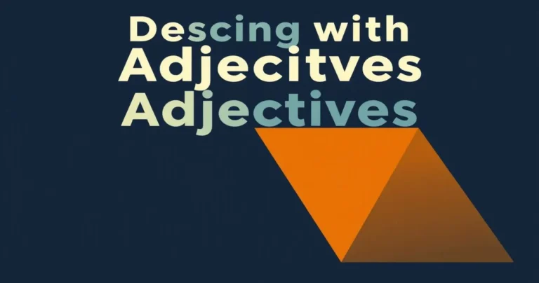 Illustration for Descriptive Adjectives: Enhancing Speech and Writing