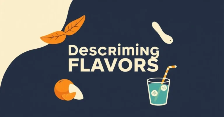 Illustration for Describing Flavors: Adjectives for Spices and Seasonings
