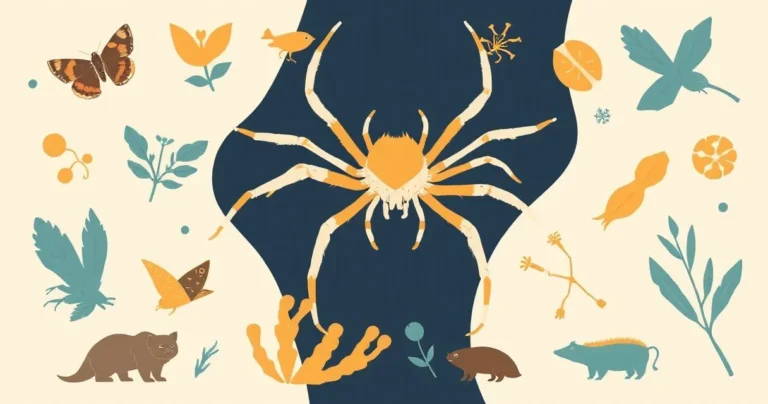 Illustration for Describing Spiders: A Guide to Adjectives