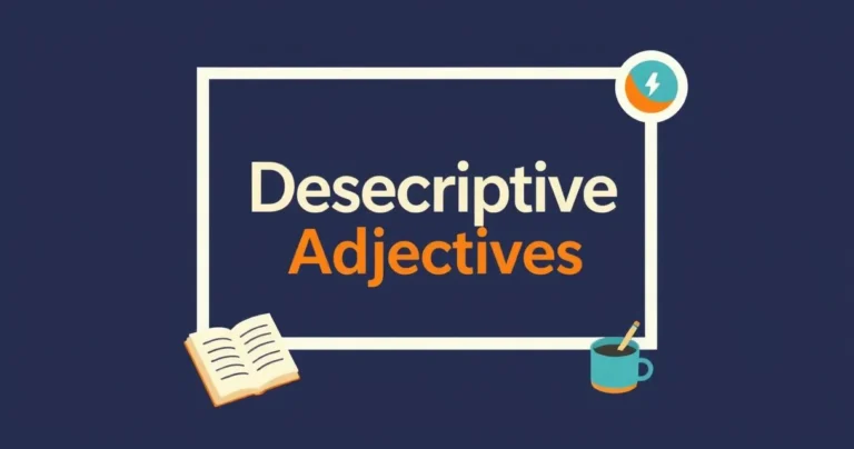 Illustration for Descriptive Adjectives: Painting Pictures of a Storm