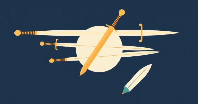 Illustration for Descriptive Adjectives for Swords: A Comprehensive Guide