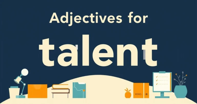 Illustration for Adjectives for Talent: Describing Skills and Abilities