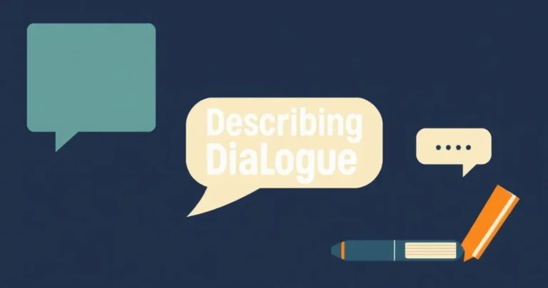 Illustration for Describing Dialogue: Mastering Adjectives for Talk