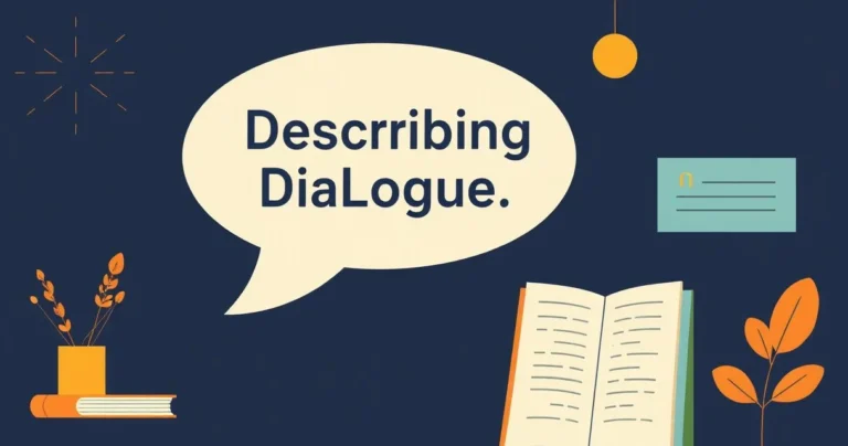 Illustration for Describing Dialogue: Adjectives for Talking Styles