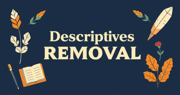 Illustration for Descriptive Adjectives for Tattoo Removal: A Grammar Guide