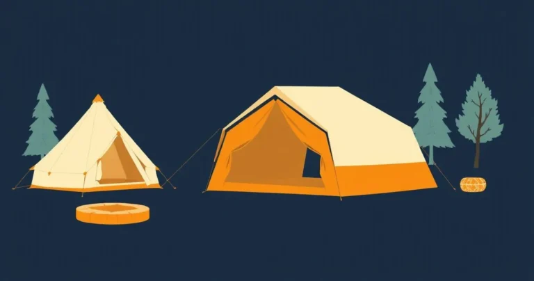 Illustration for Descriptive Adjectives for Tents: A Comprehensive Guide