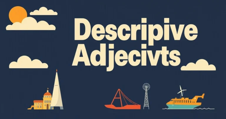 Illustration for Descriptive Adjectives: Enhancing Your Tour Vocabulary