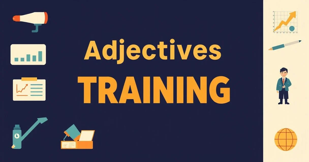Illustration for Effective Adjectives for Training: A Comprehensive Guide