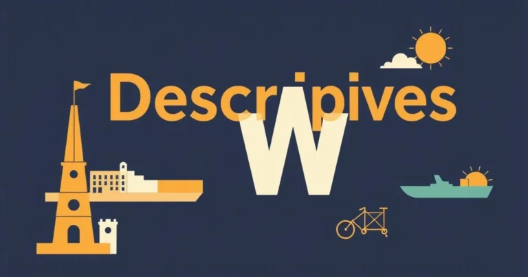 Illustration for Descriptive Adjectives: Enhancing Your Travel Narratives