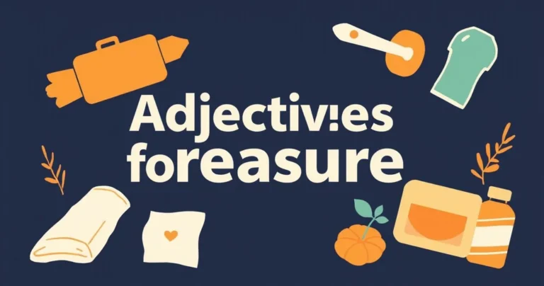 Illustration for Adjectives for Treasure: A Comprehensive Guide