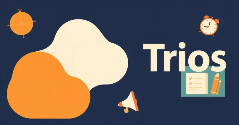 Illustration for Describing Trios: A Guide to Adjectives for Groups of Three
