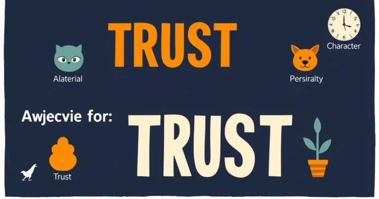Illustration for Adjectives for Trust: A Comprehensive Guide