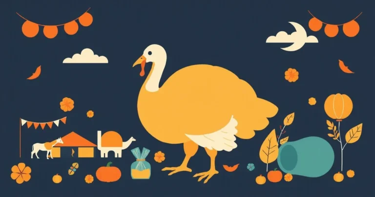 Illustration for Describing Turkey: A Guide to Adjectives for Thanksgiving & Beyond