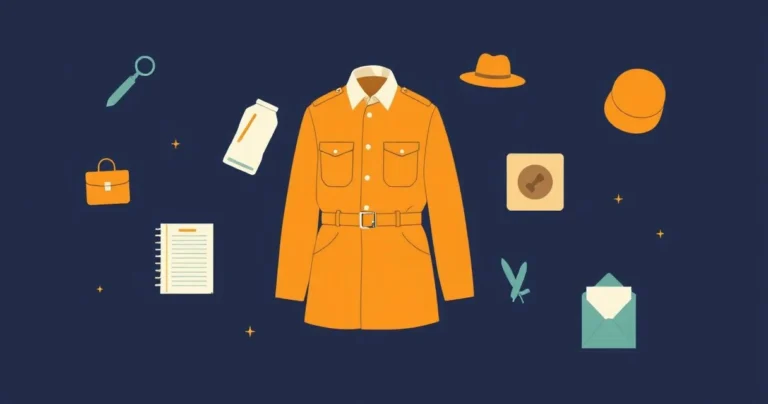 Illustration for Describing Uniforms: A Guide to Adjectives for Apparel