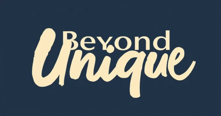 Illustration for Beyond ‘Unique’: Expanding Your Vocabulary for Distinctiveness