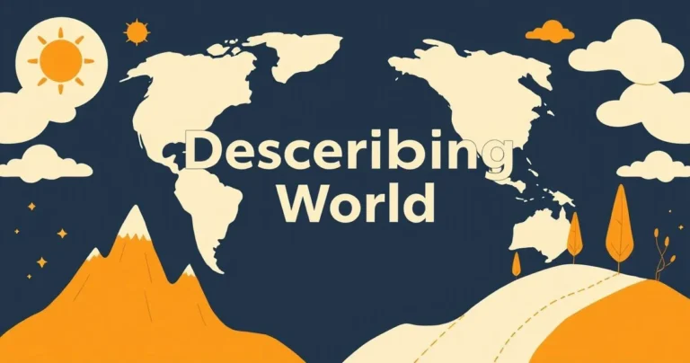 Illustration for Describing the World: Mastering Adjectives for Views