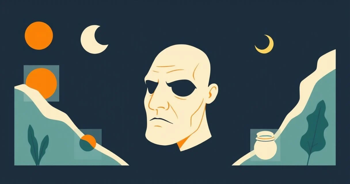 Illustration for Describing the Dark Side: Adjectives for Villains