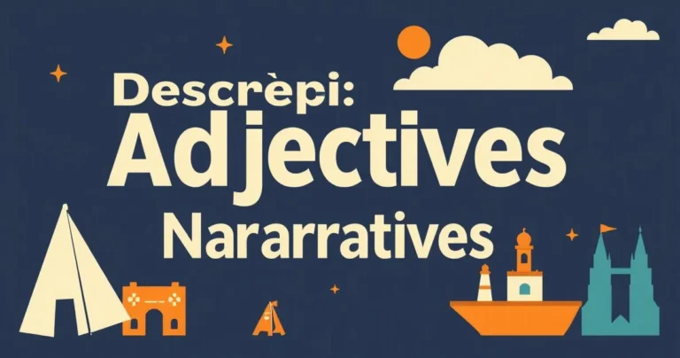 Illustration for Descriptive Adjectives to Enhance Your Visit Narratives