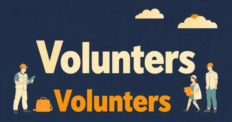 Illustration for Describing Volunteers: A Guide to Adjectives