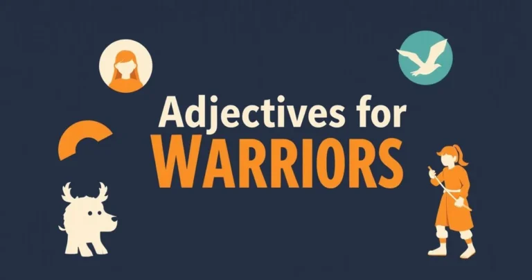 Illustration for Adjectives for Warriors: A Comprehensive Guide