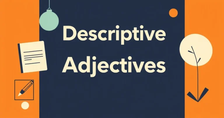Illustration for Descriptive Adjectives: Crafting Compelling Website Content