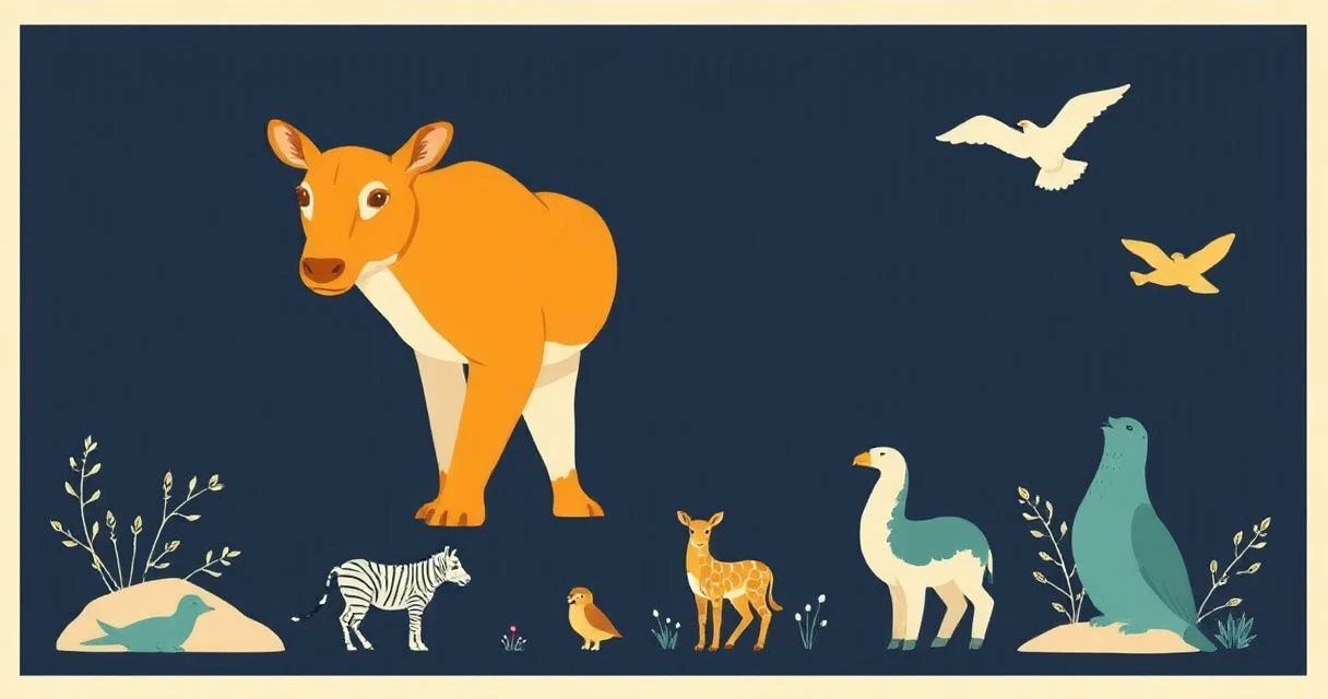 Illustration for Describing Wildlife: Mastering Adjectives for Nature Writing