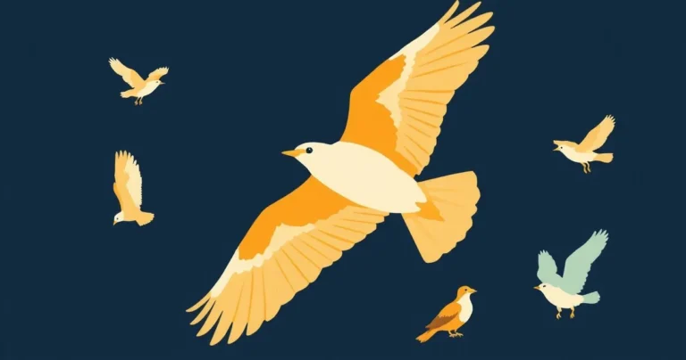 Illustration for Describing Flight: A Guide to Adjectives for Wings