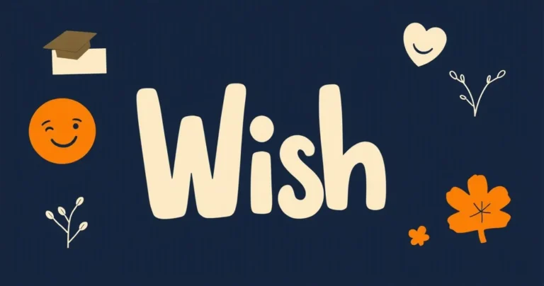Illustration for Adjectives for “Wish”: Expressing Desires and Regrets