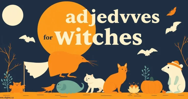 Illustration for Adjectives for Witches: Describing Magical Beings