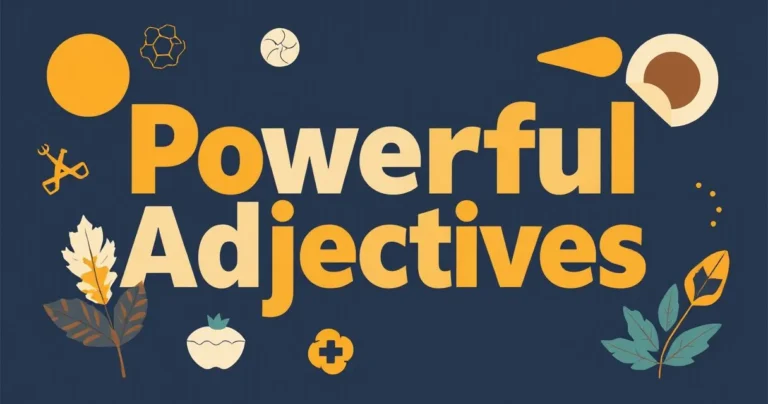 Illustration for Powerful Adjectives: Describing Your Workout Experience
