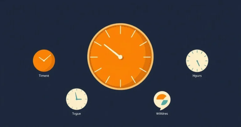 Illustration for Describing Time: Mastering Adjectives for Years in English