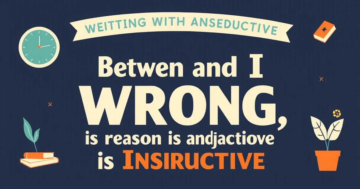 Illustration for “Between You and I” Is Wrong, and the Reason Is Instructive