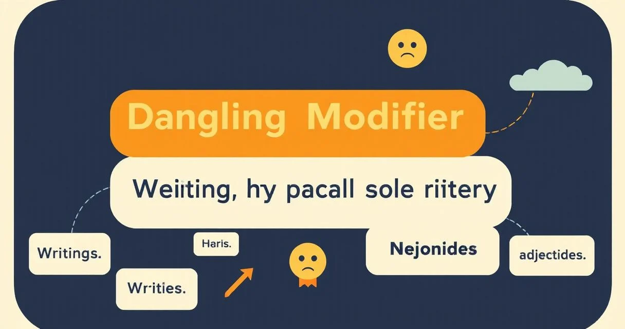 Illustration for The Dangling Modifier, and Why Your Sentence Sounds Absurd