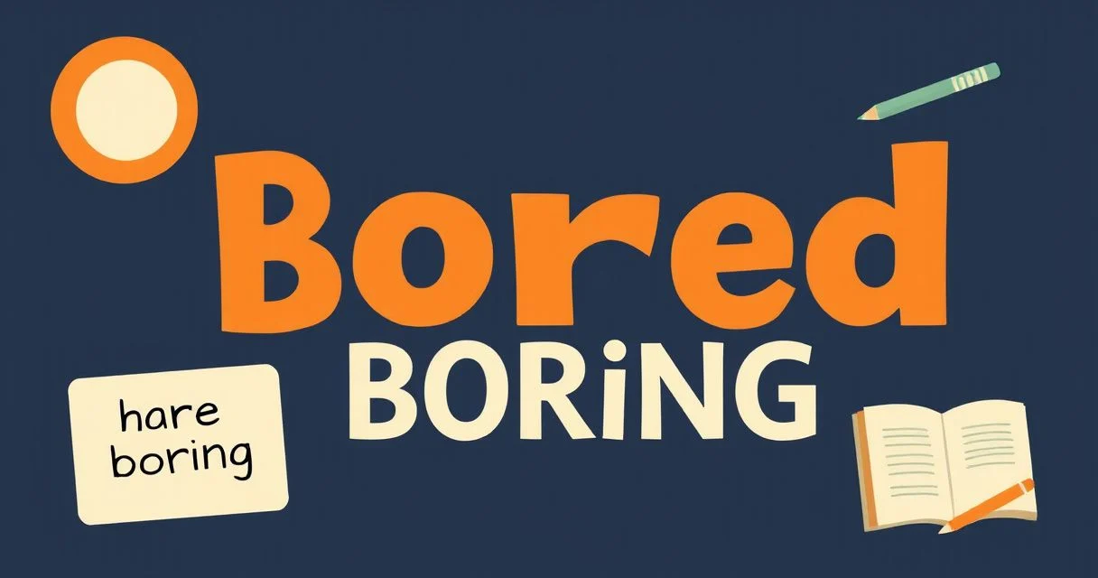 Illustration for Bored or Boring: The Two Endings That Change Who You Are Talking About
