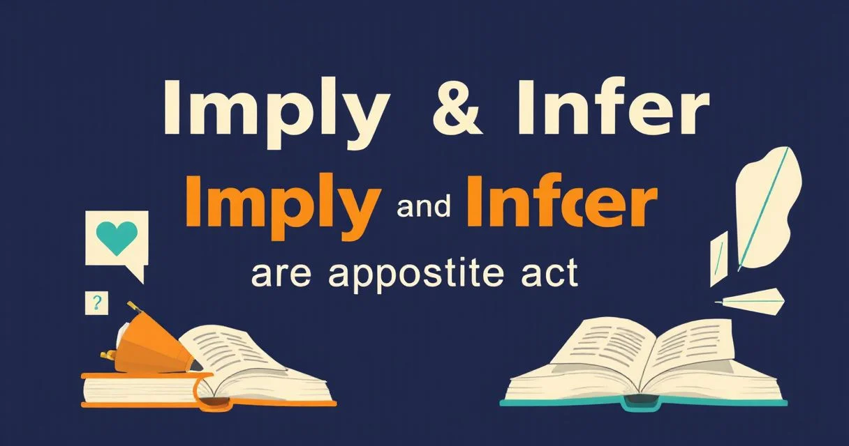 Illustration for Imply and Infer Are Opposite Ends of the Same Act