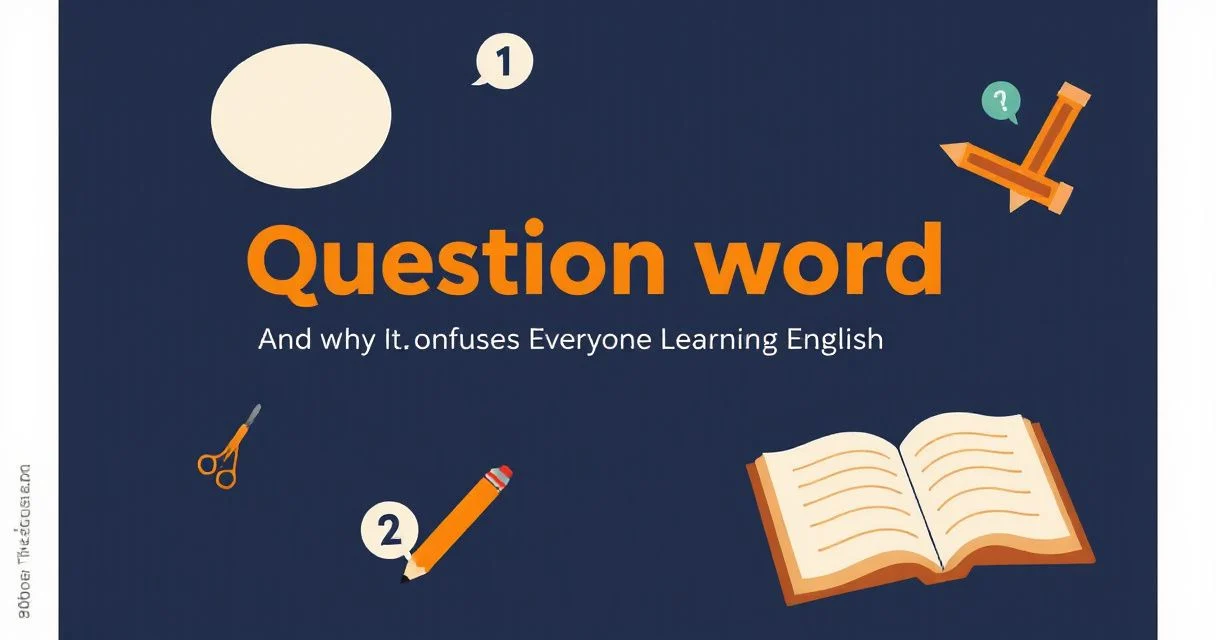 Illustration for Question Word Order, and Why It Confuses Almost Everyone Learning English