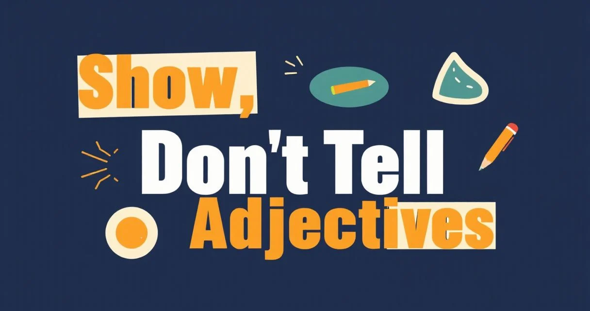 Illustration for Show, Don’t Tell Is Advice About Adjectives